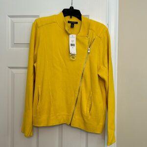 NWT-Ralph Lauren Knit Moto Jacket